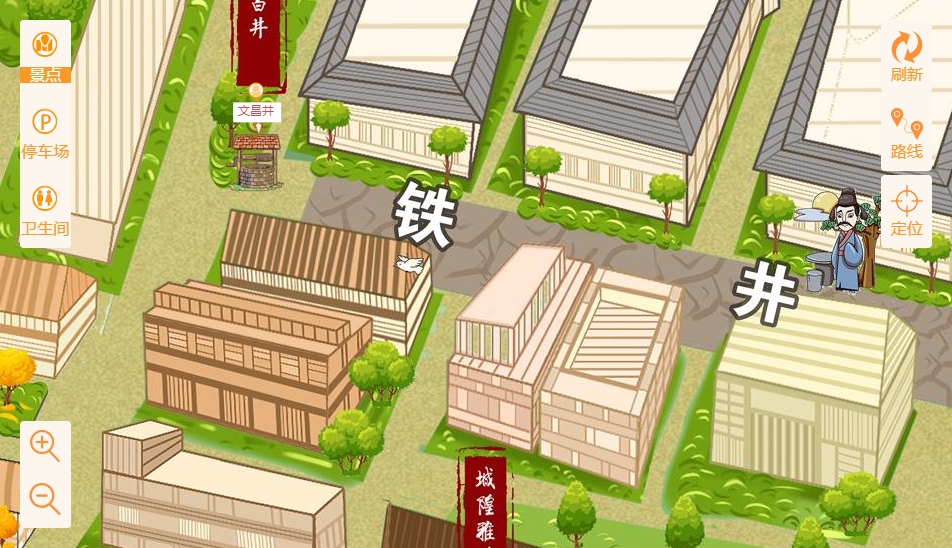 桐乡智慧景区：手绘地图与语音导览的完美融合